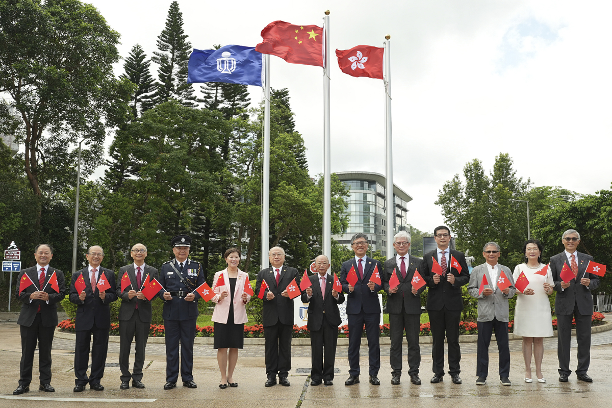 240701 Flag-raising Ceremony in Celebrating 27th Anniversary of the Establishment of HKSAR