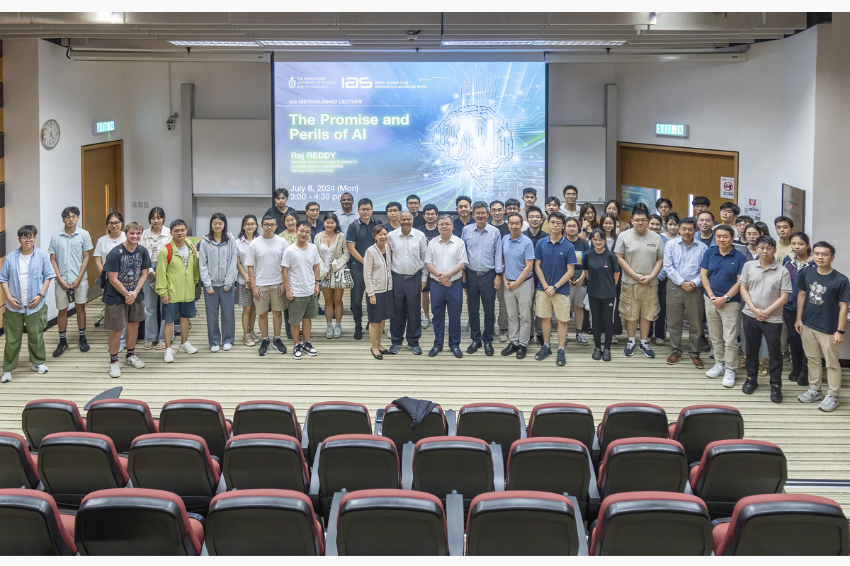 240708 IAS Distinguished Lecture - The Promise and Perils of AI