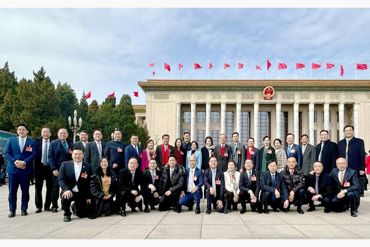 250304 Attending National People's Congress