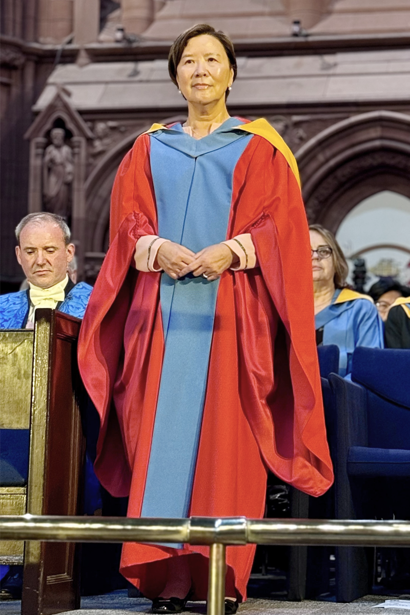 Honored by University of Strathclyde for Groundbreaking Contributions to Science and Education