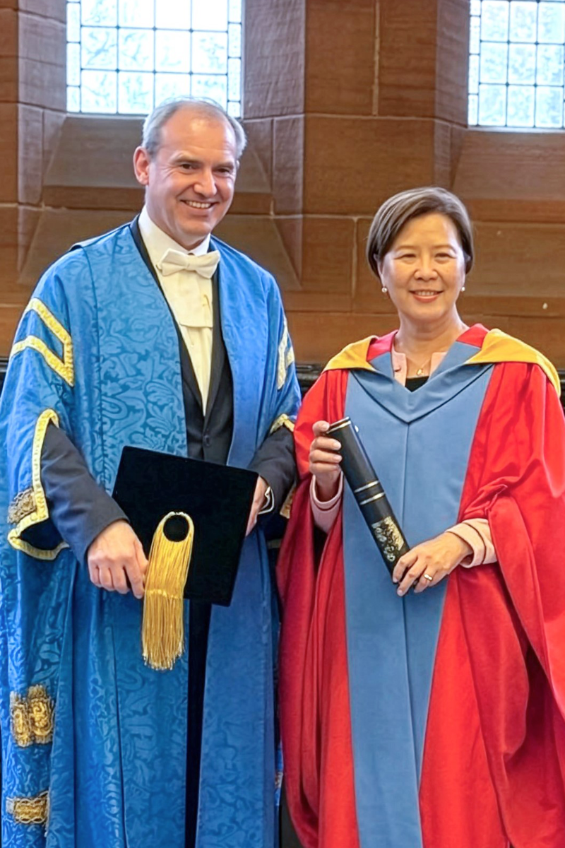 Honored by University of Strathclyde for Groundbreaking Contributions to Science and Education