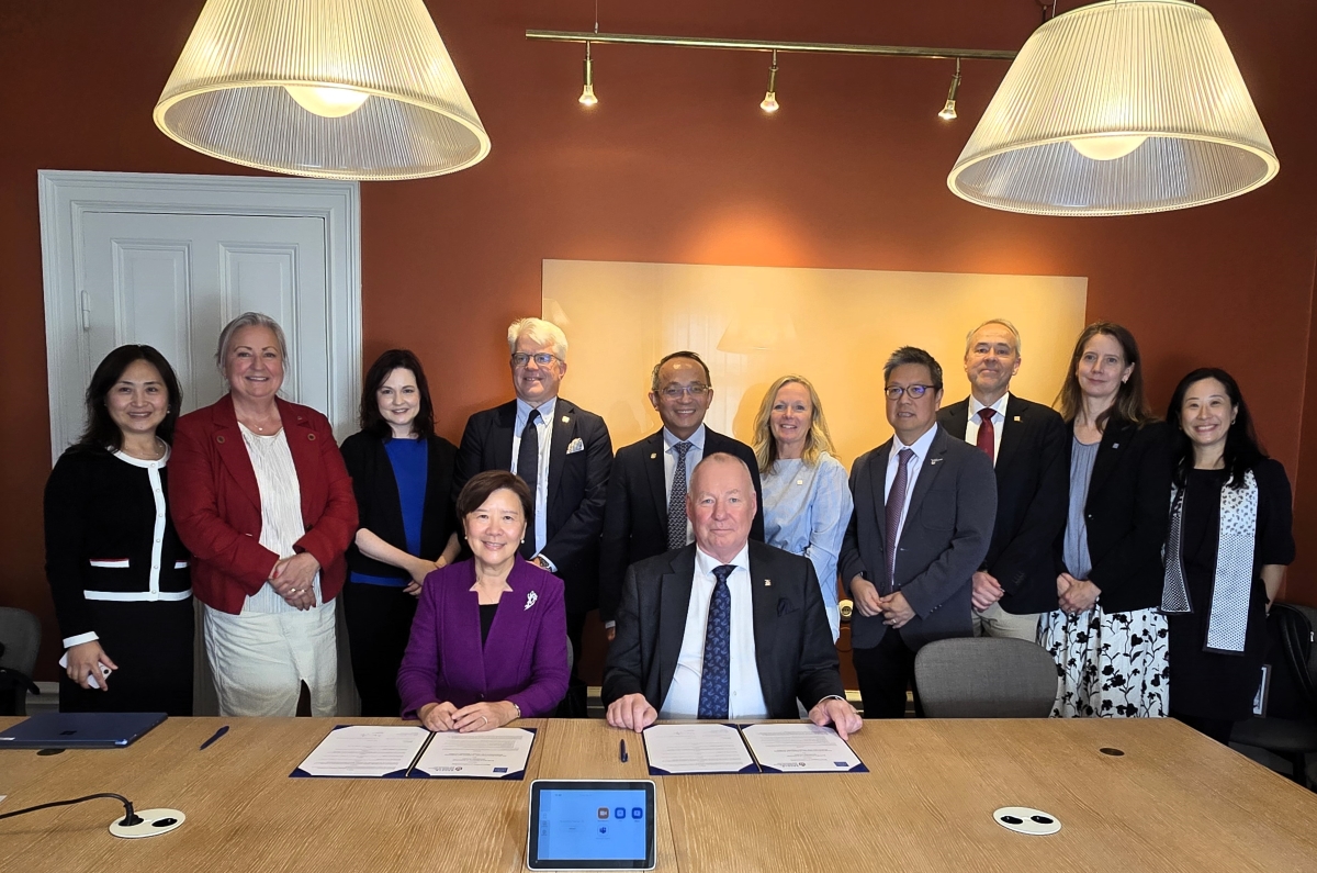 HKUST Delegation Visited Prominent Institutions in Switzerland and Sweden